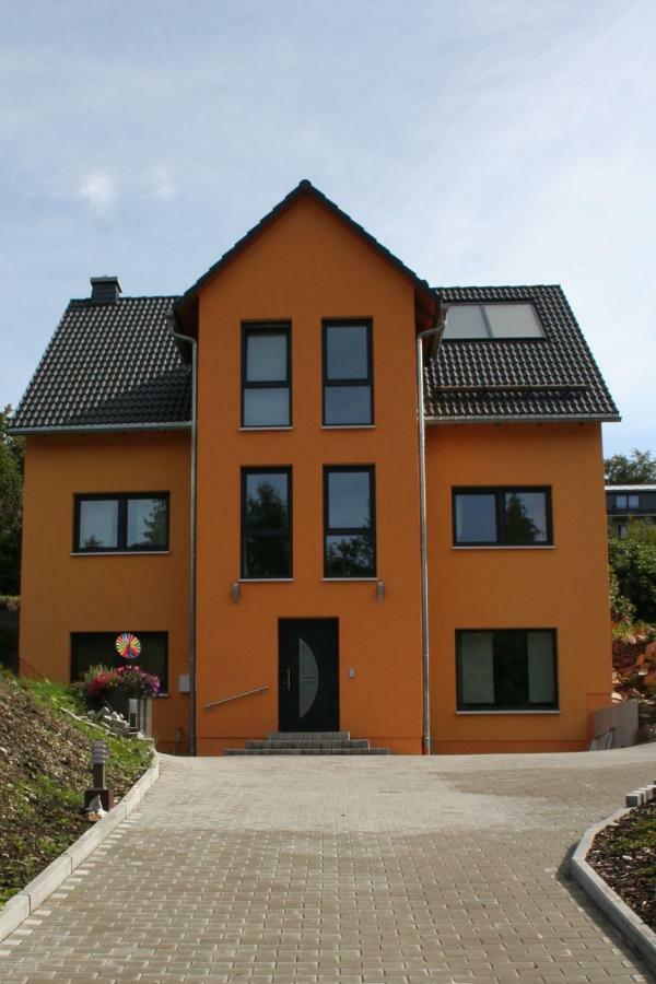 Ferienwohnung Oberpfannenstiel Bernsbach Exteriér fotografie