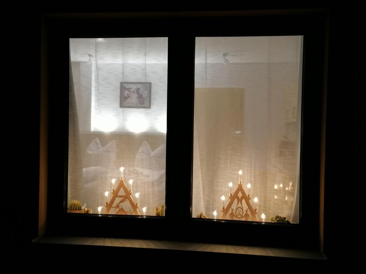Ferienwohnung Oberpfannenstiel Bernsbach Exteriér fotografie